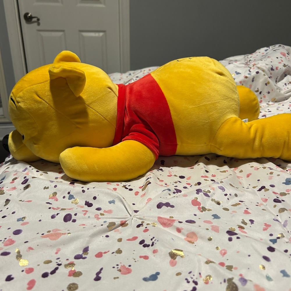 Disney Winnie the Pooh Yellow and Red Stuffed Animal (read desc!!)